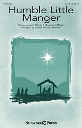 Humble Little Manger SATB choral sheet music cover